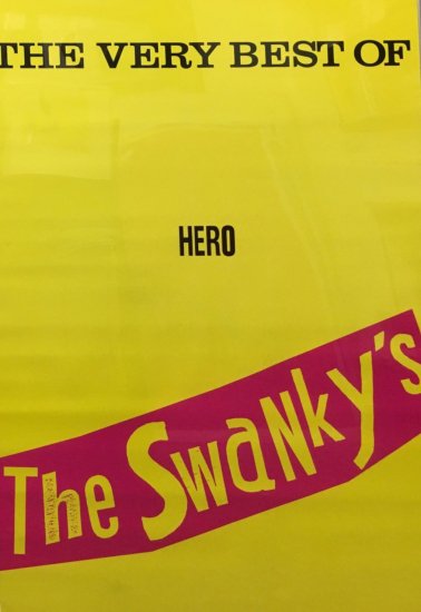 POSTER】 SWANKYS / Very Best Of Hero (Yellow) - 70s： Seventies 