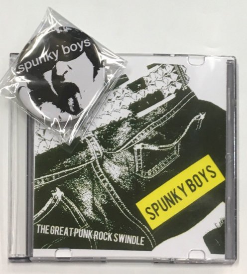 CD-R】SPUNKY BOYS / Great Punk Rock Swindle - 70s： Seventies Records  GARAGELAND