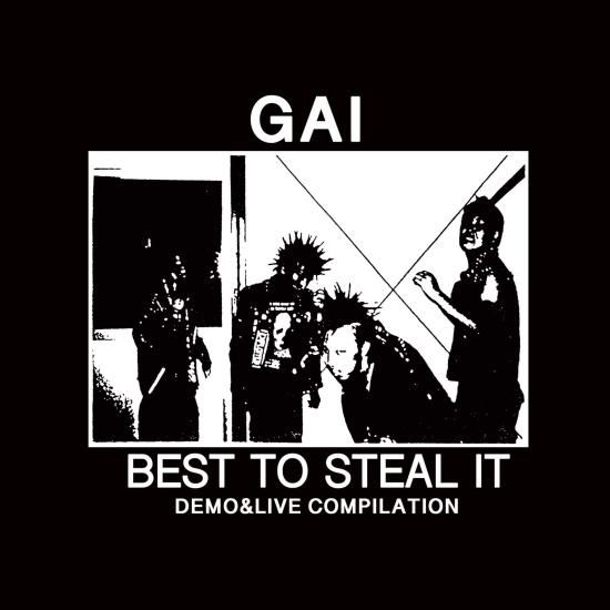 GAI BEST TO STEAL IT デモ&ライブコンピレーション 2CD】GAI / BEST TO STEAL IT (DEMO&LIVE COMPILATION) - 70s