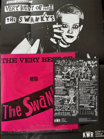 LP】SWANKYS / The Very Best of Hero The Swankys(限定盤ポスター・スリーヴ) - 70s：  Seventies Records GARAGELAND