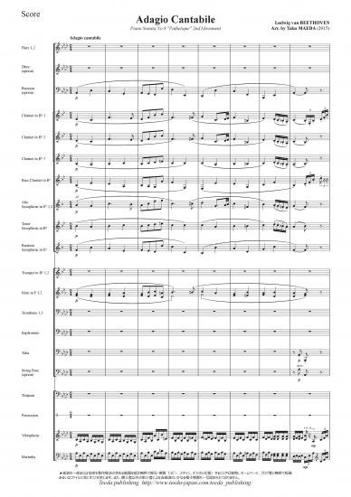 ピアノソナタ第8番「悲愴」より 第2楽章アダージョ・カンタービレ 