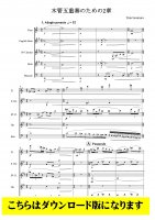 【木管5重奏DL】木管五重奏のための2章（岩村雄太）