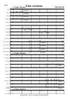 [Wind Orchestra]Folia variations（Pablo Escande）