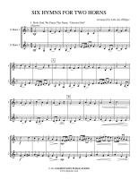 ［ホルン2重奏］2本のホルンのための6つの賛歌