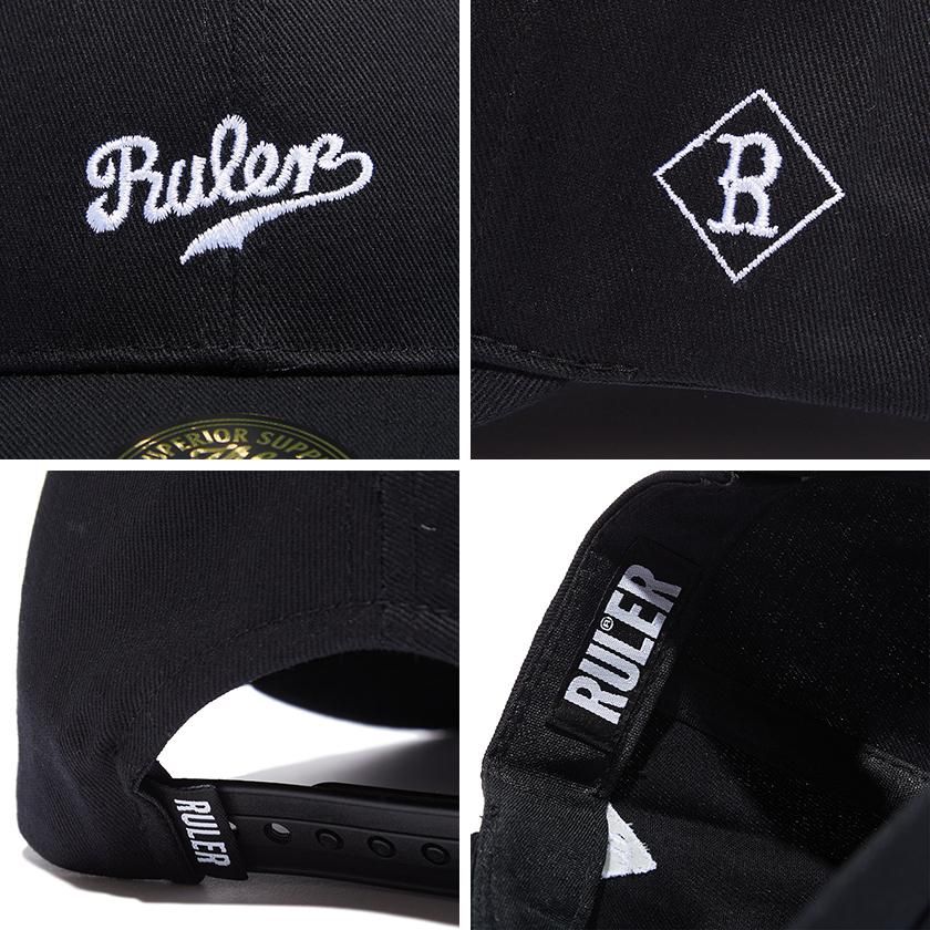 Ruler R.L. LOW PROFILE BBC ブラック キャップ R.L. LOW PROFILE BBC - RULER Official Online Shop.