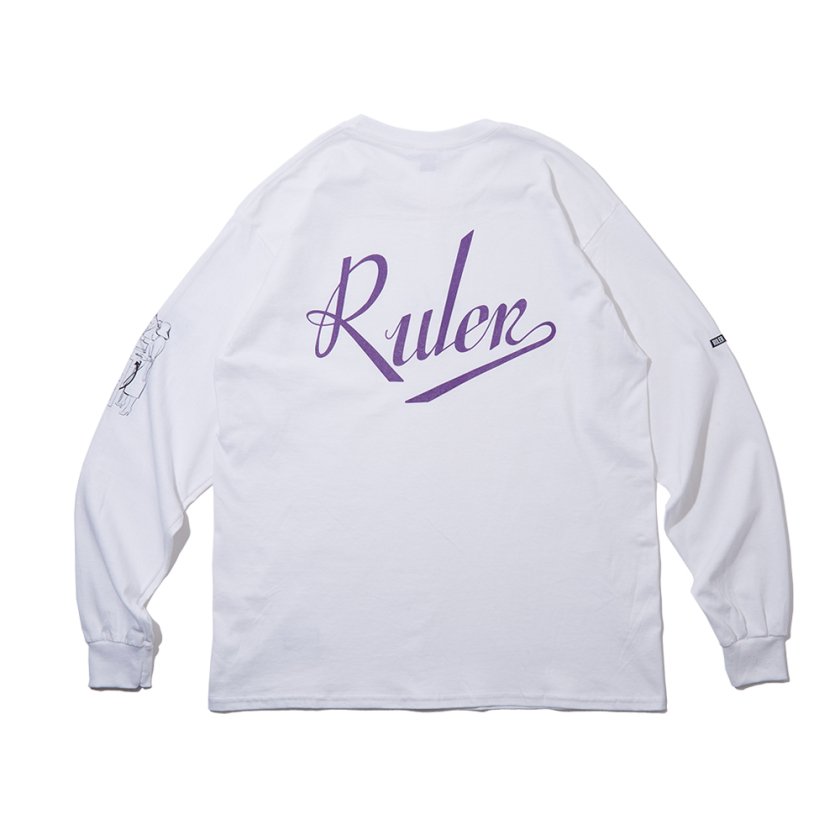 ARCADE SCRIPT L/S TEE - RULER Official Online Shop.