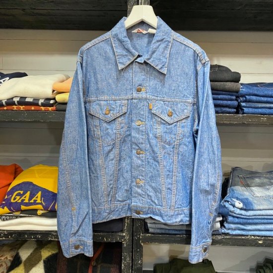 70-80's Levi's 70505 chambray jacket - VINTAGE CLOTHES & ANTIQUES ...