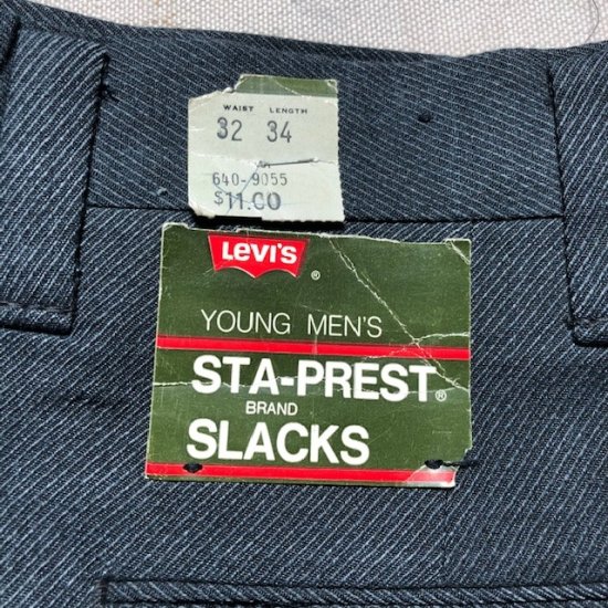 NOS 70's Levi's Sta-Prest Slacks - VINTAGE CLOTHES & ANTIQUES 