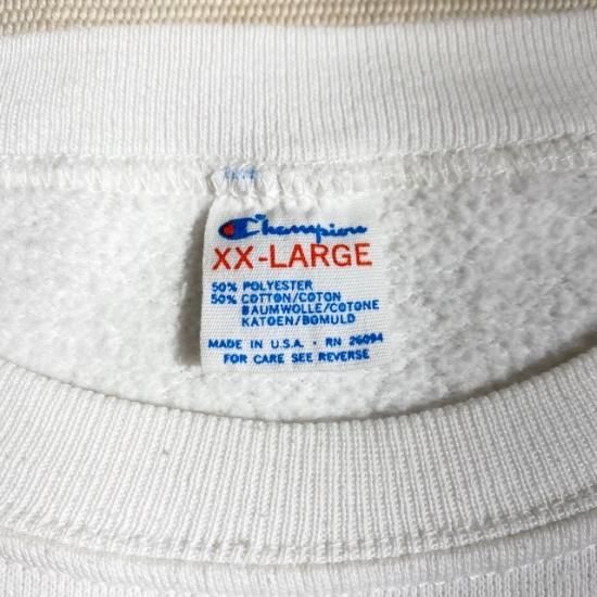 80's Champion x Abercrombie & Fitch water print sweat shirt