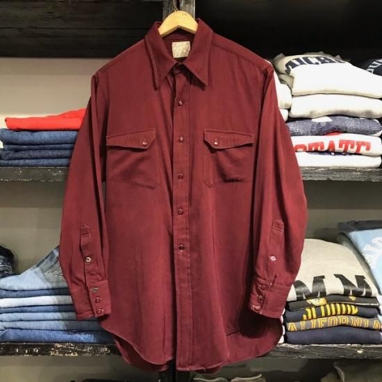 40's Levi's Deluxe wool western shirt - VINTAGE CLOTHES