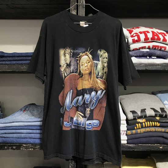 90's Mary J. Blige tour t shirt - VINTAGE CLOTHES & ANTIQUES 