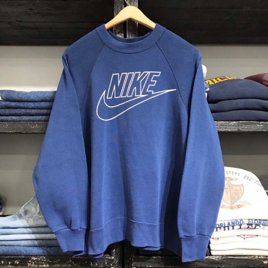 90's Nike sweat shirt with silver label made in USA - VINTAGE ...