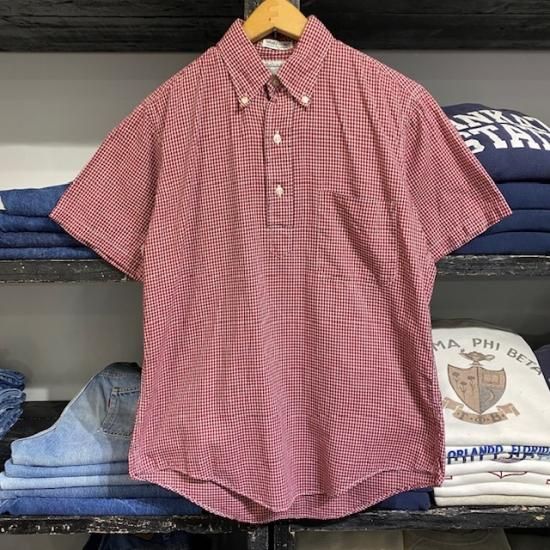 60's Continental Casuals cotton plaid button down pullover s