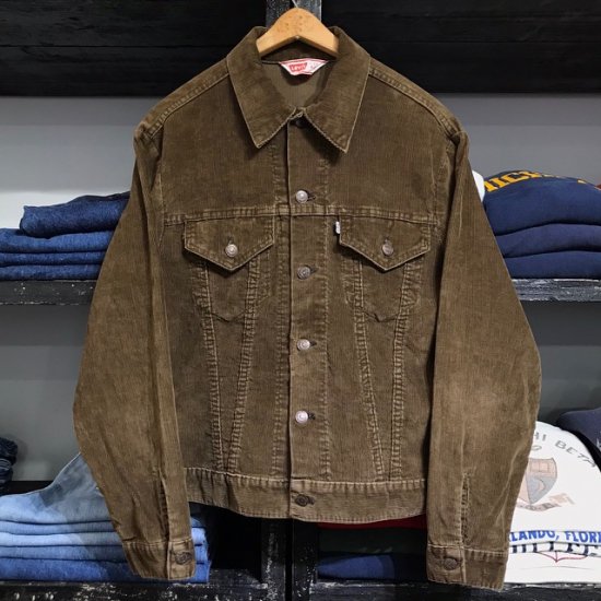 70-80's Levi's 70505 corduroy jacket - VINTAGE CLOTHES & ANTIQUES