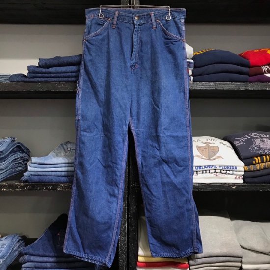 60-70's Dee Cee denim carpenter pants - VINTAGE CLOTHES u0026 ANTIQUES Mr.  Clean