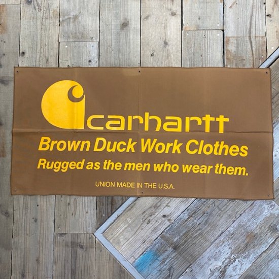 NOS 80-90's Carhartt duck banner - VINTAGE CLOTHES & ANTIQUES 