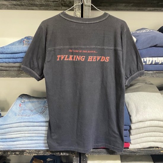 70-80's Talking Heads t shirt - VINTAGE CLOTHES & ANTIQUES 