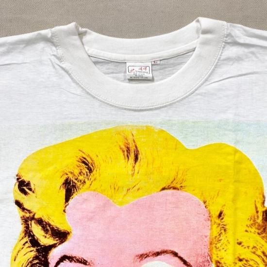 美品♢90s vintage marilyn monroeヴィンテージ Tシャツ 90s “ Marilyn Monroe ” SILK SCREEN BIG PRINT TEE OLD VINTAGE