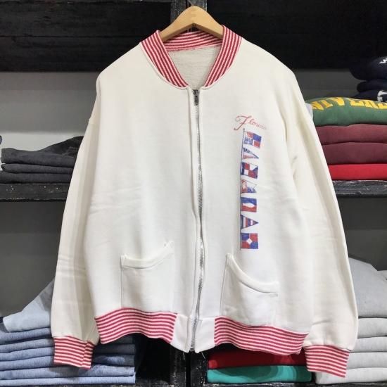 50〜60s Unknown full zip sweat two tone 50〜60s Unknown full zip sweat two tone
