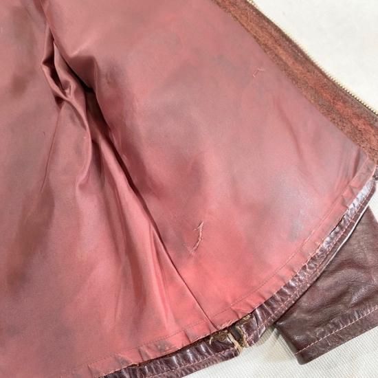 East West Musical Instruments 　metro　メトロ 70's East West Musical Instruments Co. lady's leather jacket