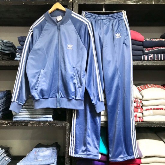 80's adidas ATP track suits made in USA - VINTAGE CLOTHES