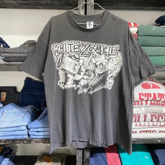 90s White zombie Tシャツ