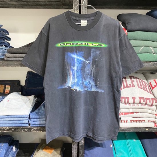 98 Godzilla t shirt - VINTAGE CLOTHES & ANTIQUES 