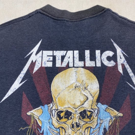 Late 80's-Early 90's Metallica Pushead t shirt made in USA