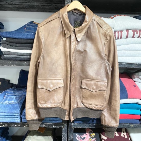 80's Willis & Geiger, Inc. A-2 jacket - VINTAGE CLOTHES & ANTIQUES ...