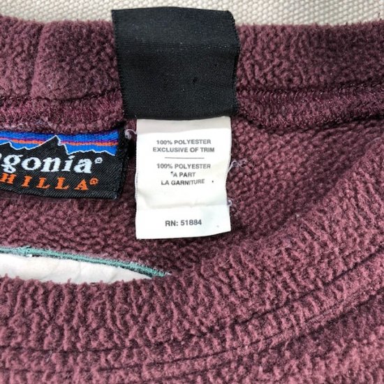 99 Patagonia Micro D-Luxe Crew made in USA - VINTAGE CLOTHES 