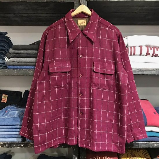 Buck Skein Joe 40〜50sFlannelShi - シャツ