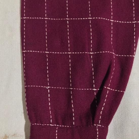 40-50's Buck Skein Joe wool woven plaid loop shirt - VINTAGE