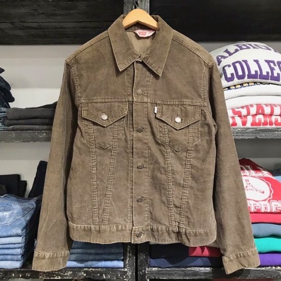 70-80's Levi's 70505 corduroy jacket - VINTAGE CLOTHES & ANTIQUES 