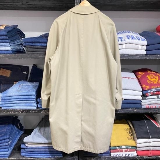 0244 / ~1960's macintosh balmacaan coat ベージュ ステン