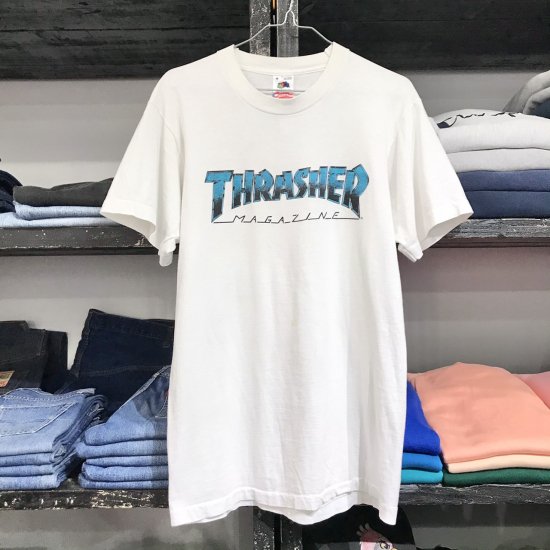 80-90's Thrasher Magazine t shirt made in USA - VINTAGE CLOTHES