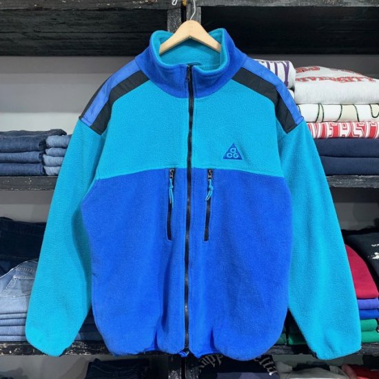 Late 80's-Early 90's Nike ACG Makalu fleece jacket - VINTAGE 