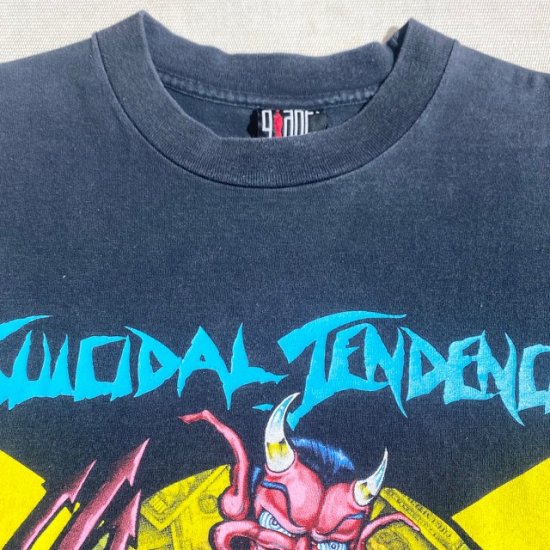 90'S 当時物　SUICIDAL TENDENCIES Tシャツ　ヴィンテージ