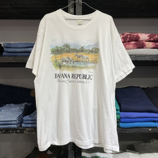 90s Banana republic safari&travel  Tシャツ
