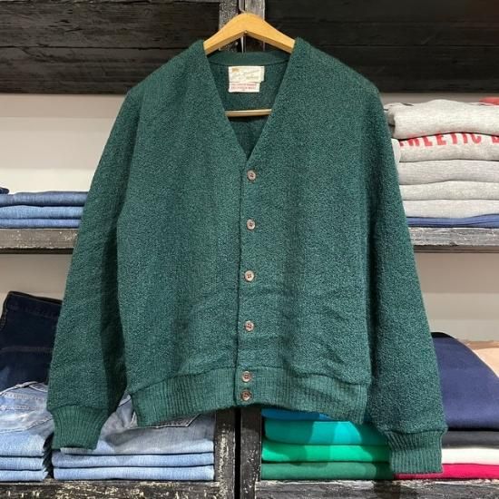 NOS 60-70's Jack Nicklaus by Revere mohair x wool knit cardigan