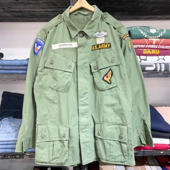 Tornado 60s Red US Army TCU Jungle Fatigue Jacket 1st Pattern Men Field ...