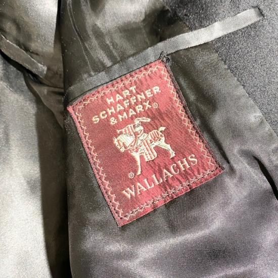 50-60's Hart Schaffner & Marx wool balmacaan coat - VINTAGE 50-60's Hart Schaffner & Marx wool balmacaan coat - VINTAGE
