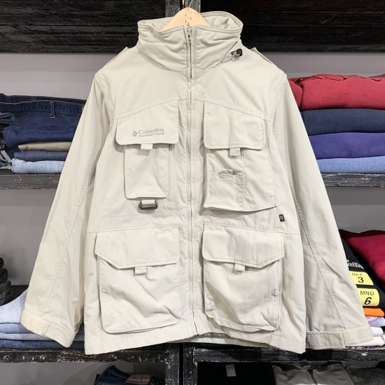 90-00's Columbia packable fishing jacket - VINTAGE CLOTHES & ANTIQUES Mr.  Clean
