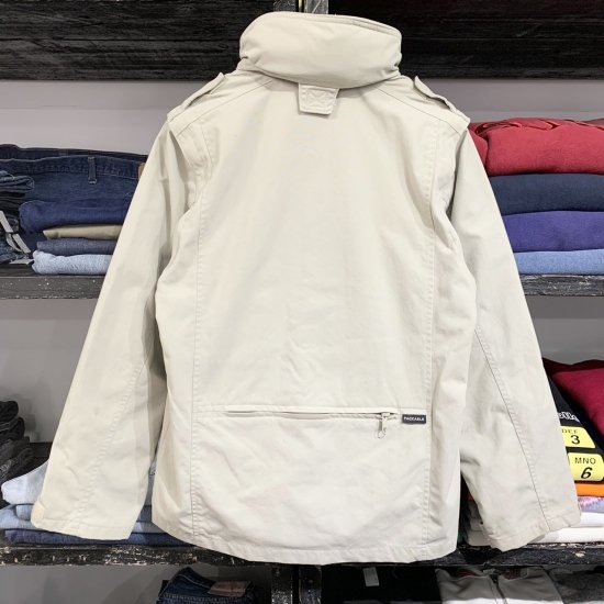 珍品 90s columbia “極短丈 PVC フィッシングジャケット-