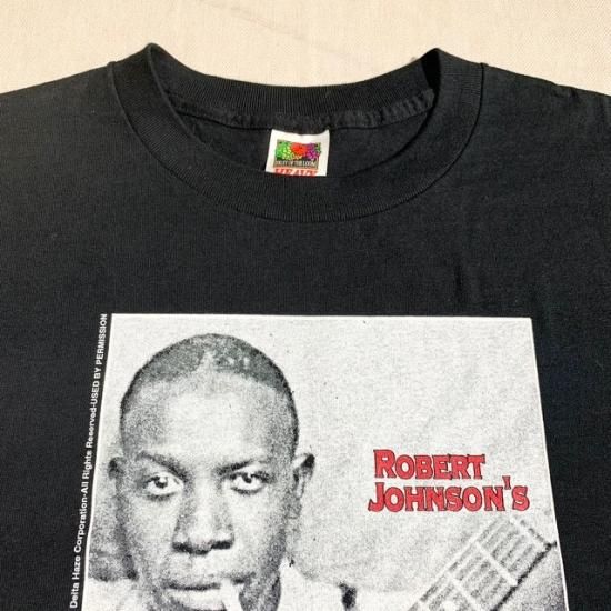NOS '01 Robert Johnson t shirt - VINTAGE CLOTHES & ANTIQUES