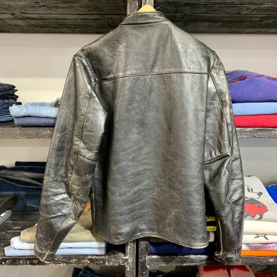 50-60's Harley Davidson? leather single breasted riders jacket 