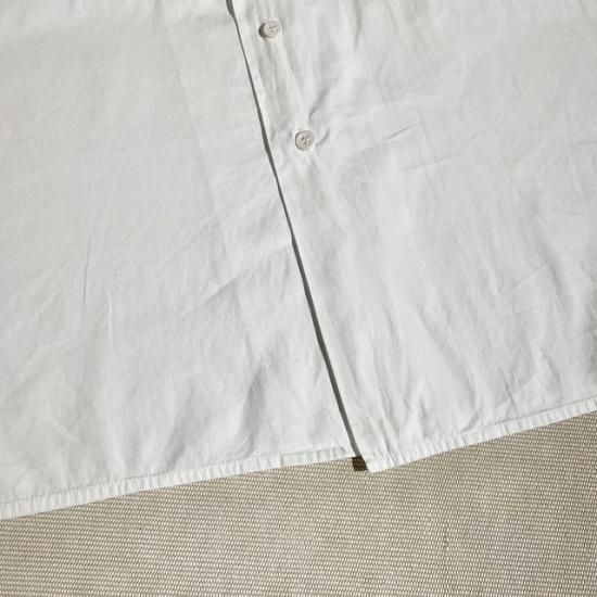 50's Creighton US Navy cotton s/s shirt with embroidery