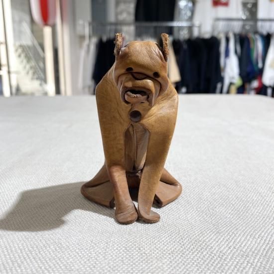50-60's Deru leather dog 西ドイツ製 犬 レザー