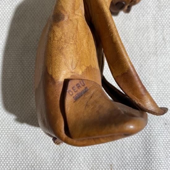 V*E様 50-60's Deru leather dog 西ドイツ製 犬 レザ 50-60's Deru leather dog 西ドイツ製 犬 レザー