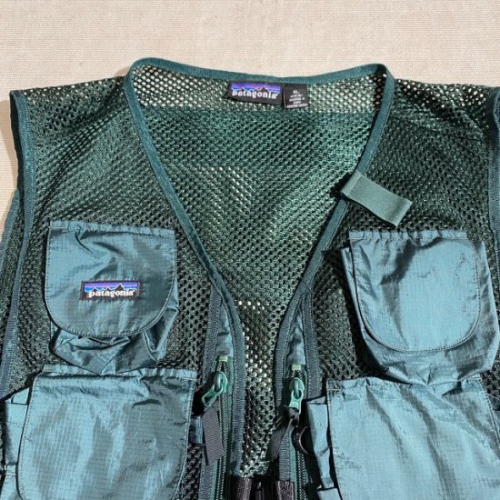 98 Patagonia Vertical Pocket Fishing Vest - VINTAGE CLOTHES