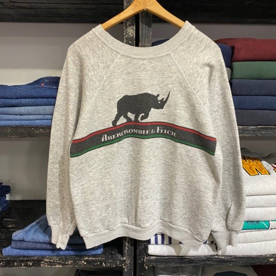 Ordinere kassette Kriminel 80's Champion x Abercrombie & Fitch water print sweat shirt with printed  tricolor label - VINTAGE CLOTHES & ANTIQUES "Mr. Clean"